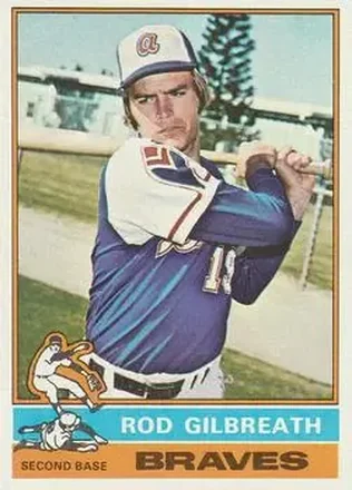 1976 Topps #306 Rod Gilbreath
