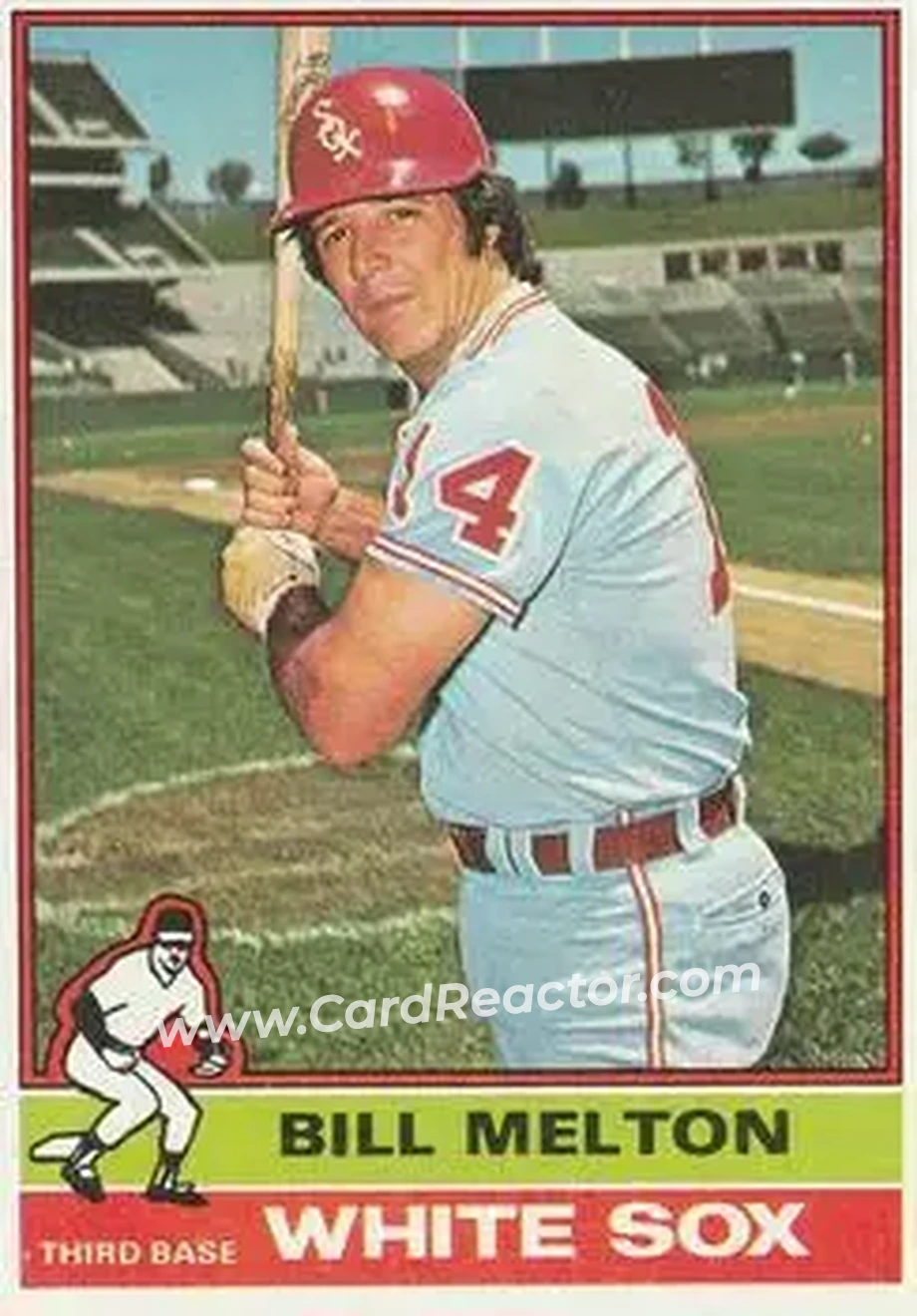 1976 Topps #309 Bill Melton