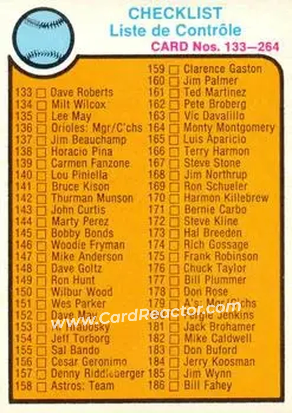 Front of Card #264