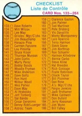 1973 O-Pee-Chee #264 Card #264