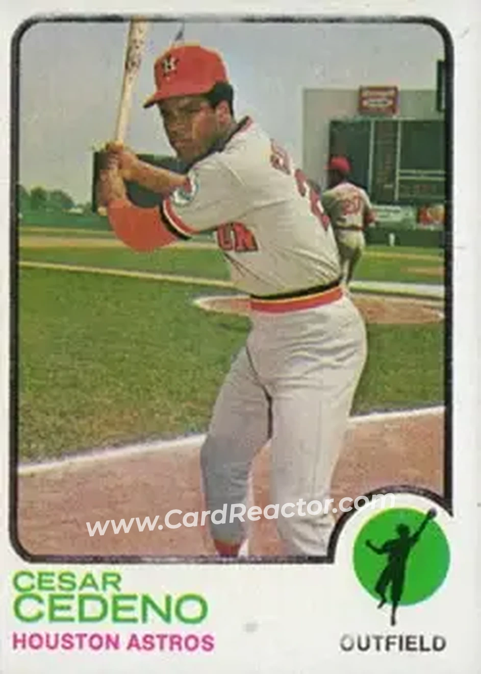 1973 Topps #290 Cesar Cedeno