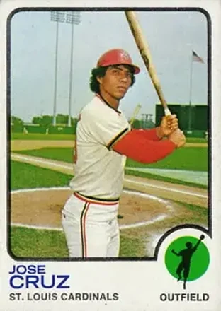 1973 Topps #292 Jose Cruz