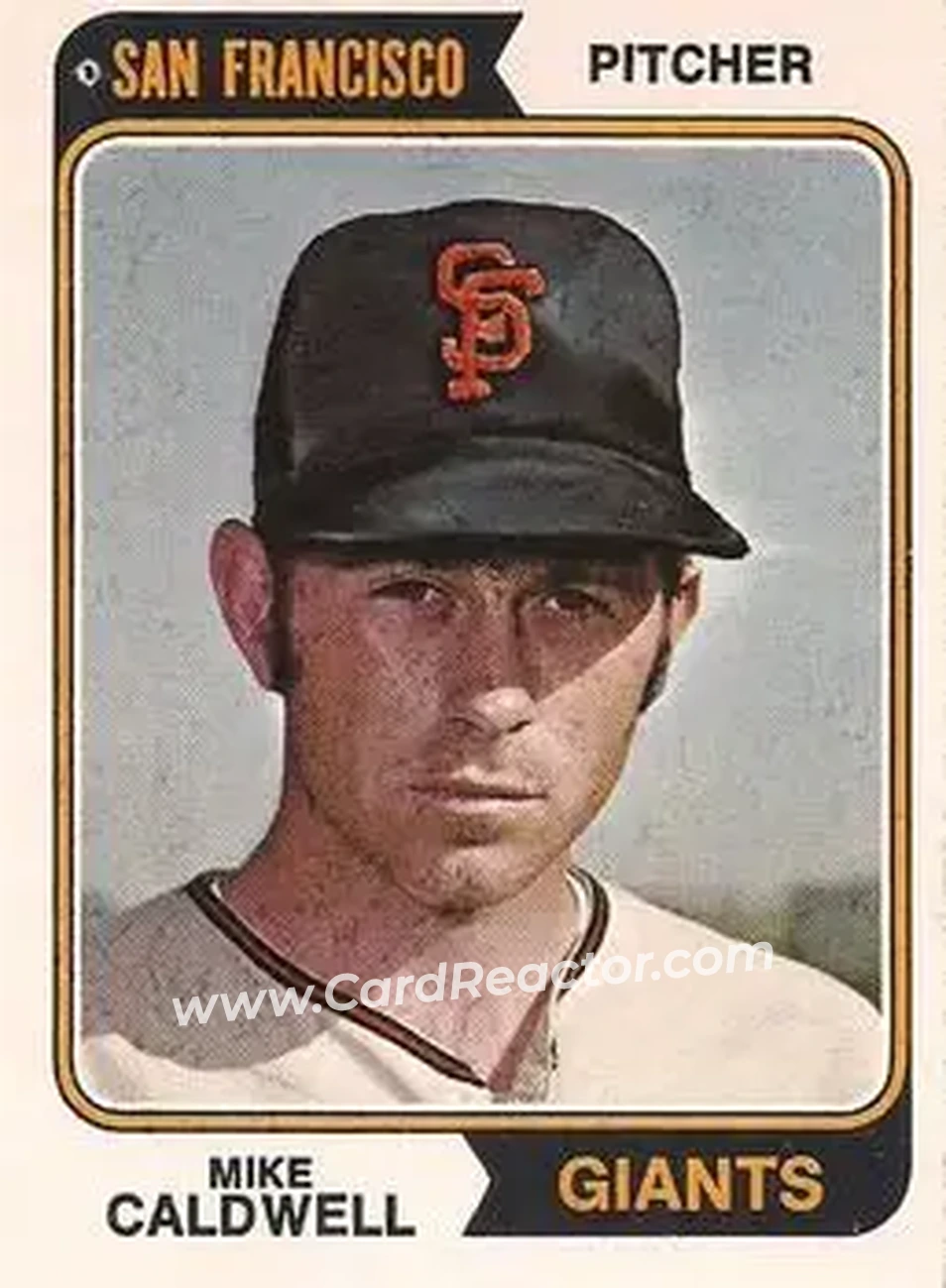 1974 O-Pee-Chee #344 Mike Caldwell