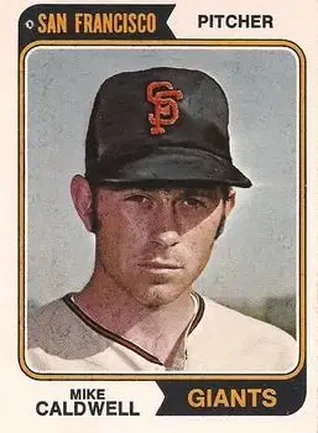 1974 O-Pee-Chee #344 Mike Caldwell