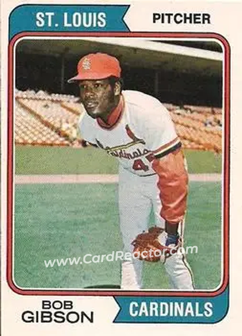 Front of Bob Gibson