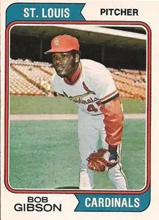 1974 O-Pee-Chee #350 Bob Gibson