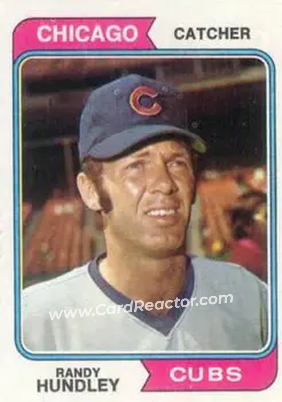 Front of Randy Hundley