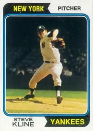 1974 Topps #324 Steve Kline