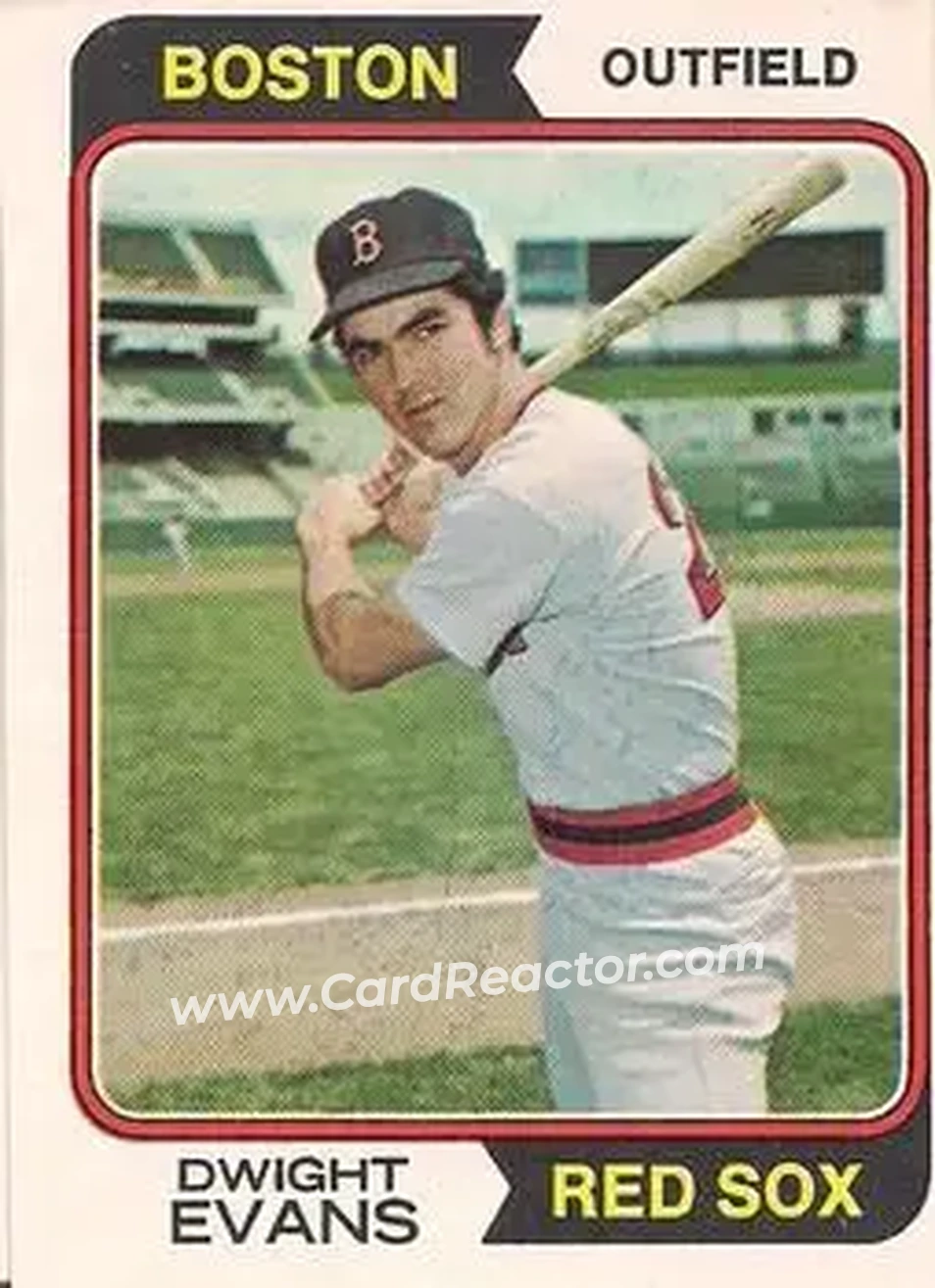 Front of Dwight Evans