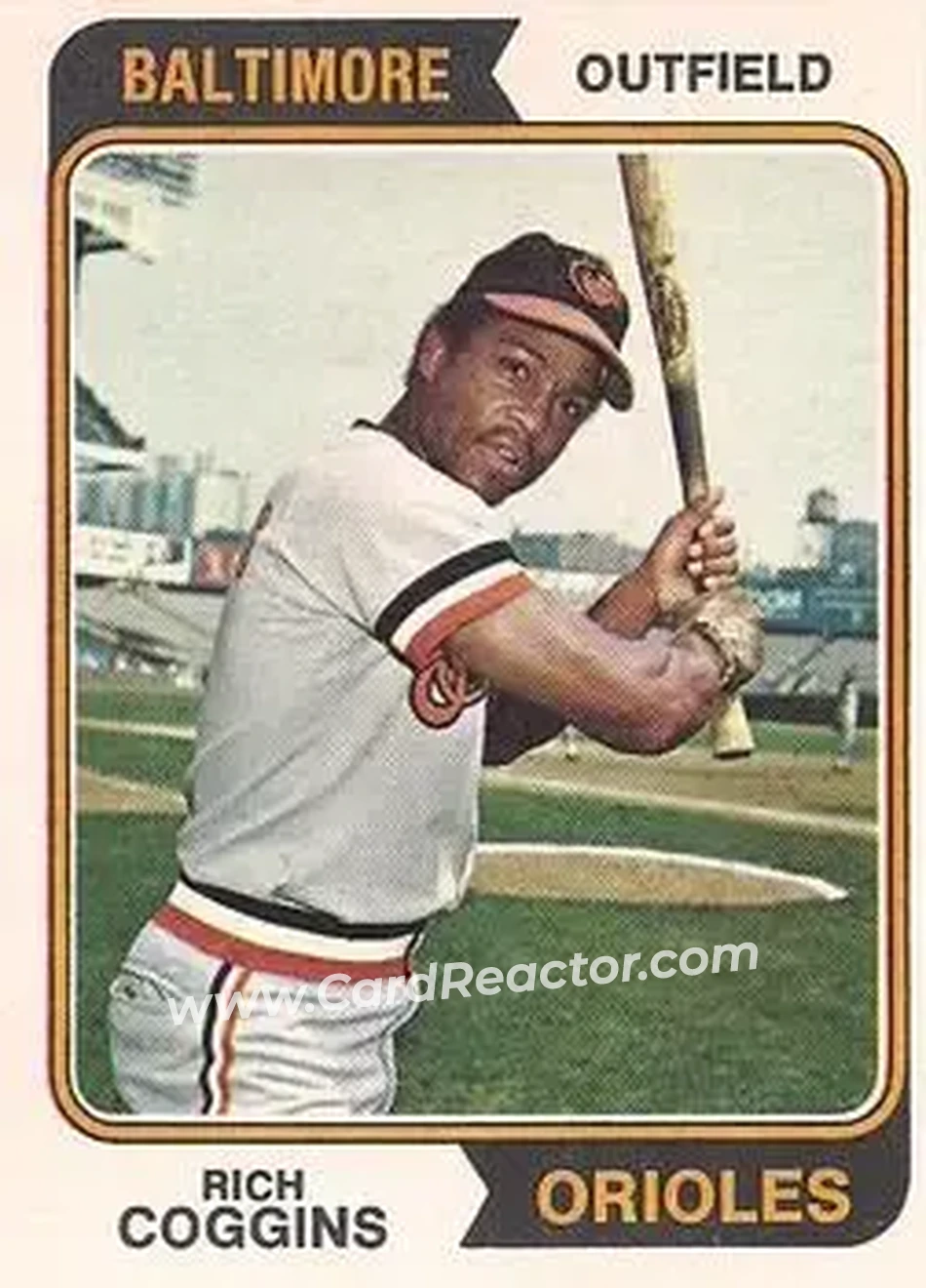 1974 O-Pee-Chee #353 Rich Coggins