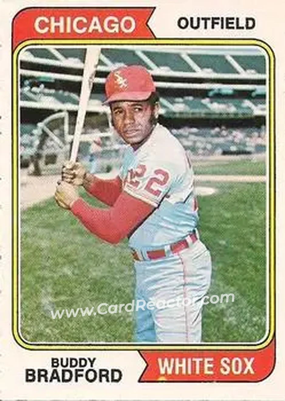 Front of Buddy Bradford