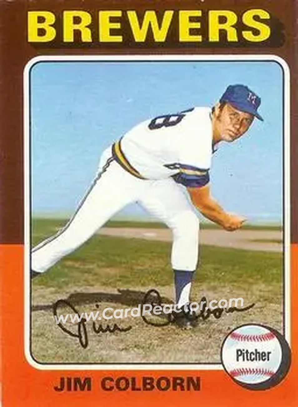 1975 O-Pee-Chee #305 Jim Colborn