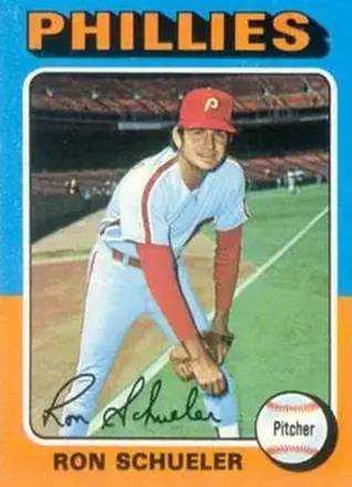 1975 Topps #292 Ron Schueler