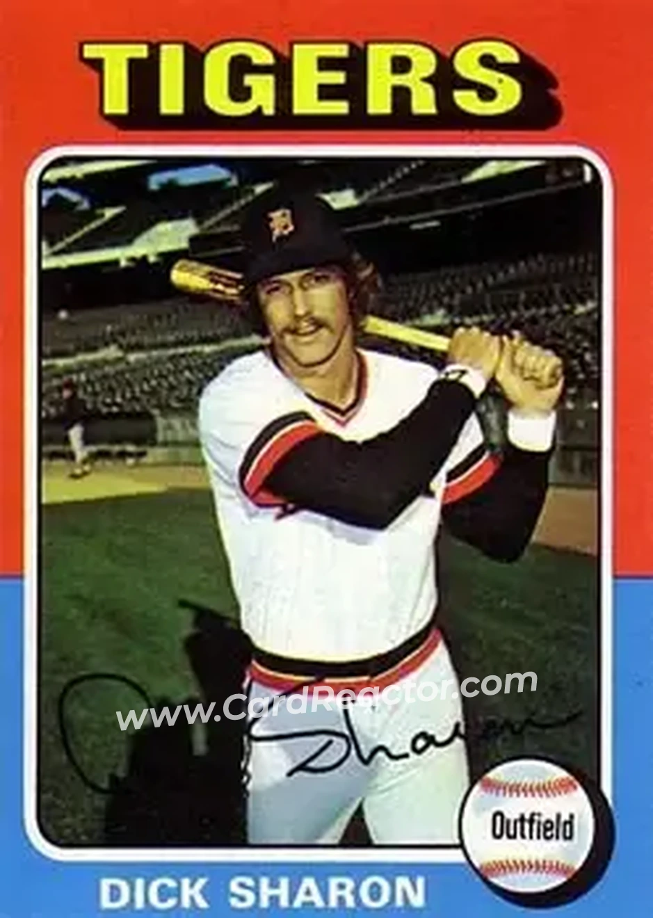 1975 Topps #293 Dick Sharon