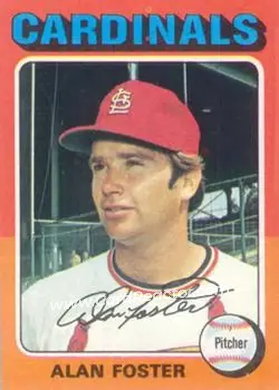1975 Topps #296 Alan Foster