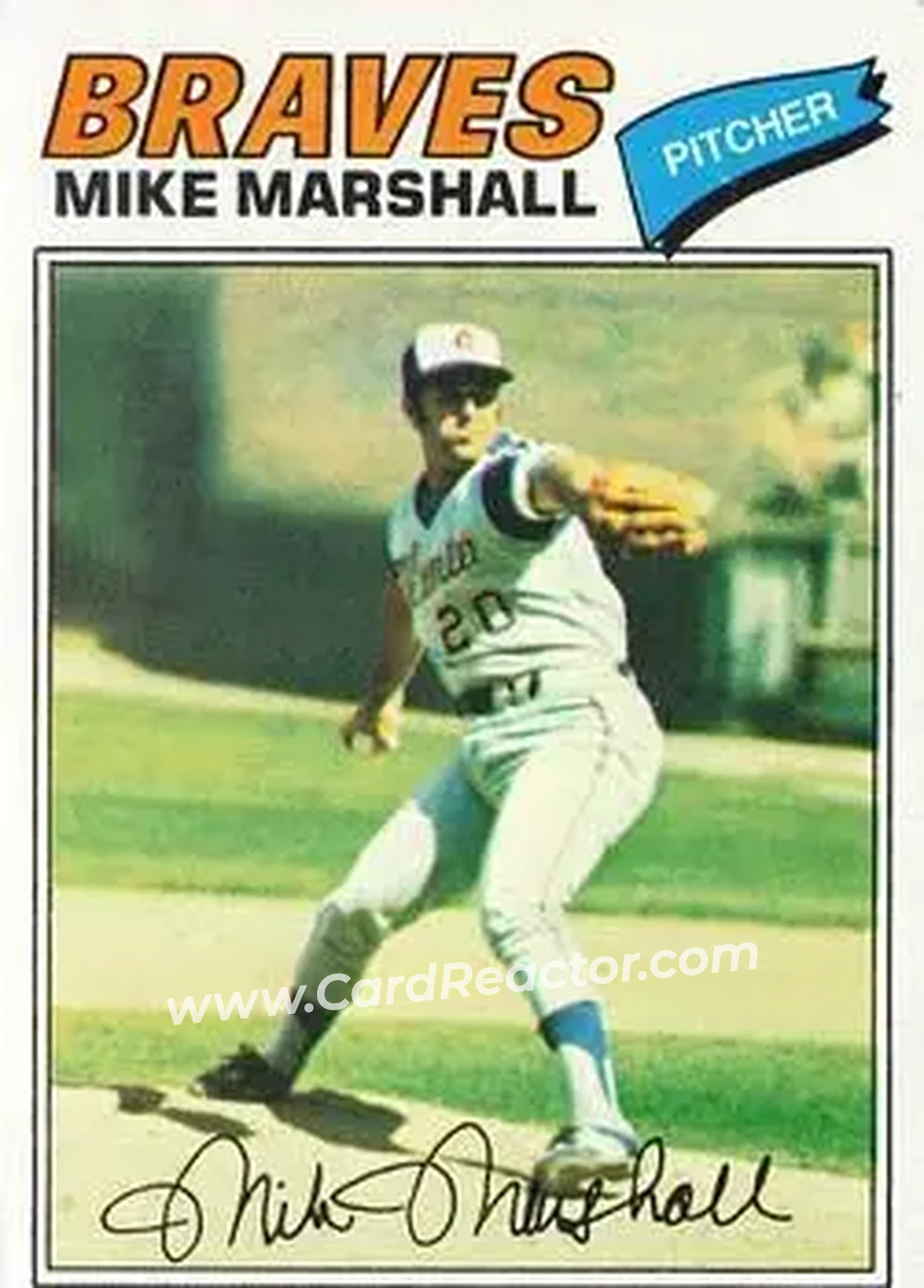 1977 Topps #263 Mike Marshall