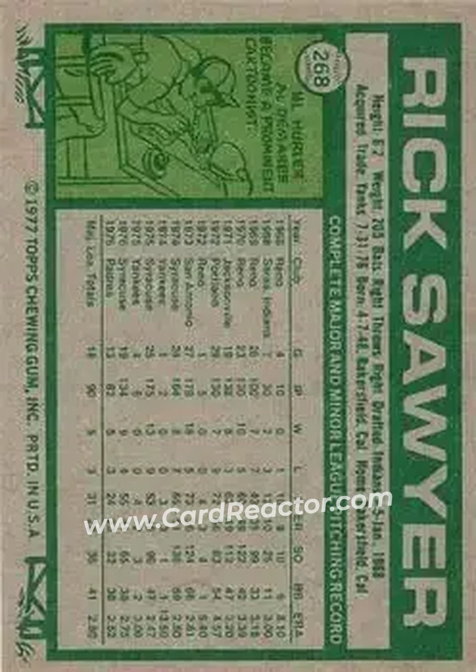 Back of Rick Sawyer