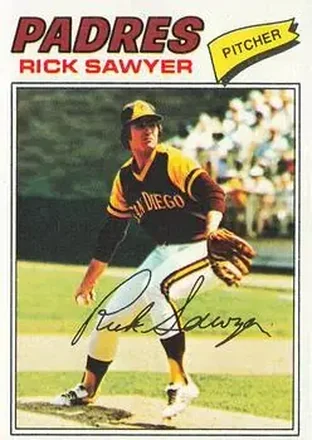 1977 Topps #268 Rick Sawyer