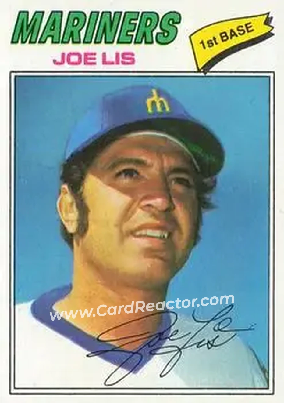 1977 Topps #269 Joe Lis