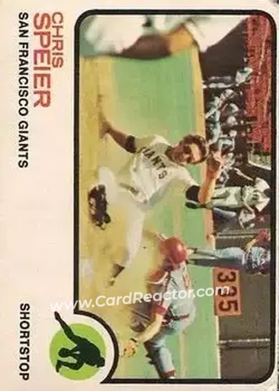 1973 O-Pee-Chee #273 Chris Speier