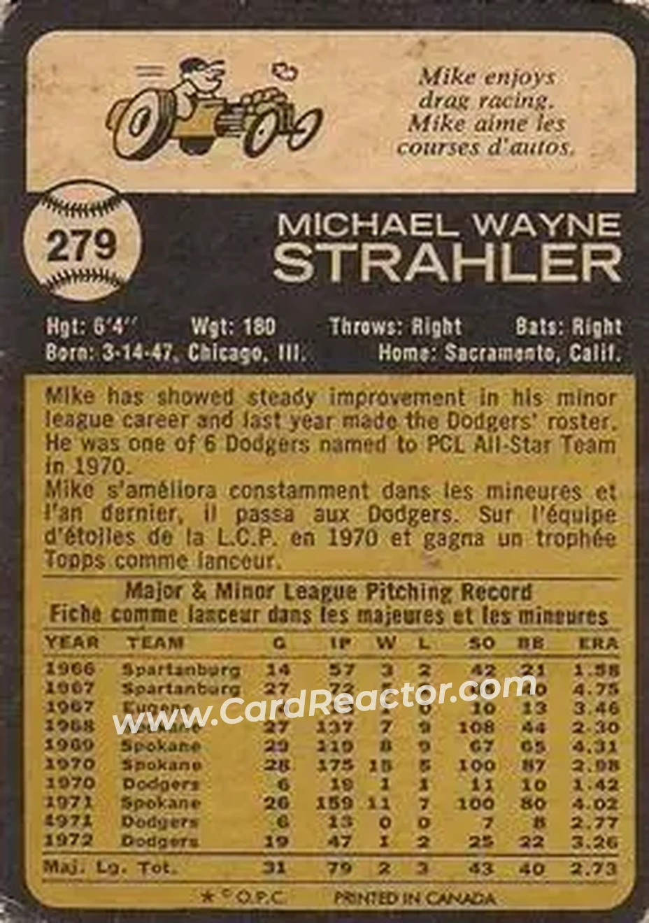 Back of Mike Strahler