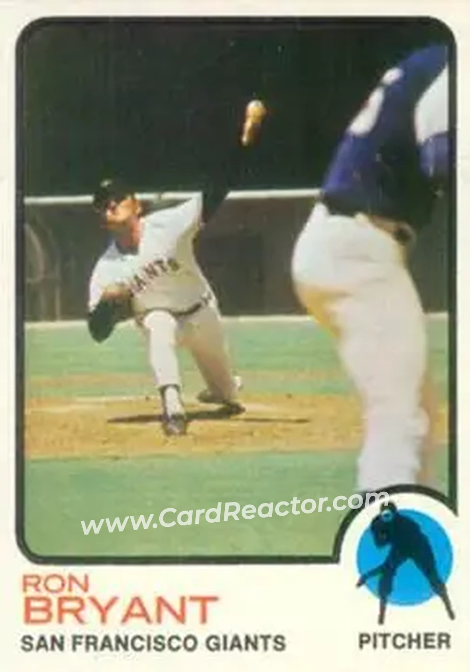 1973 Topps #298 Ron Bryant