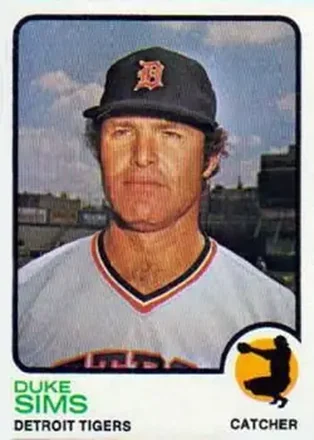 1973 Topps #304 Duke Sims