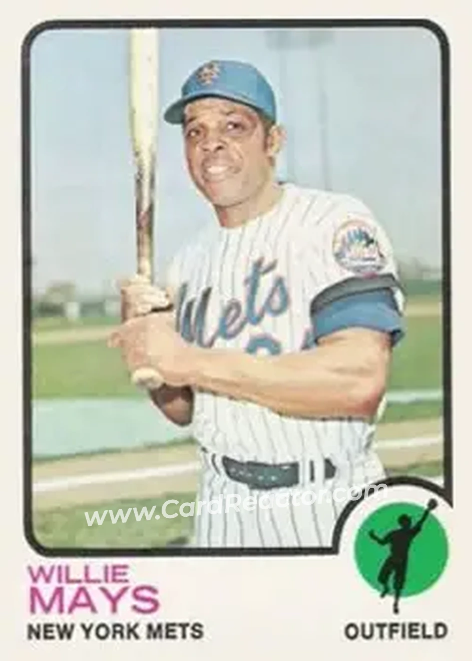Front of Willie Mays