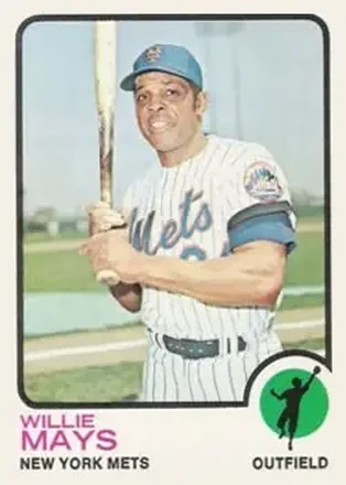 1973 Topps #305 Willie Mays