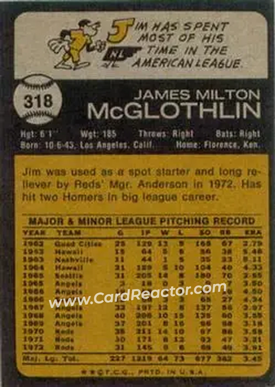 Back of Jim McGlothlin