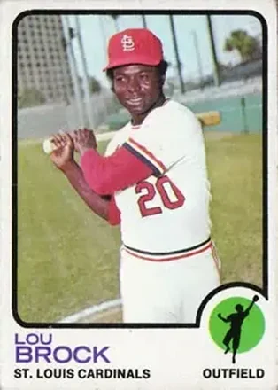 1973 Topps #320 Lou Brock