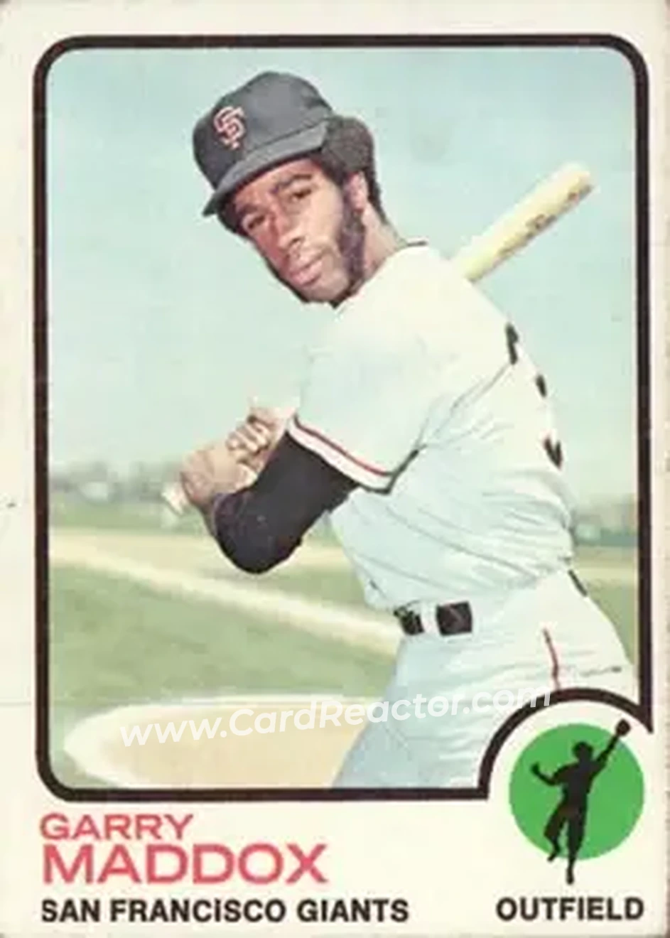 1973 Topps #322 Garry Maddox