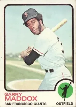 1973 Topps #322 Garry Maddox