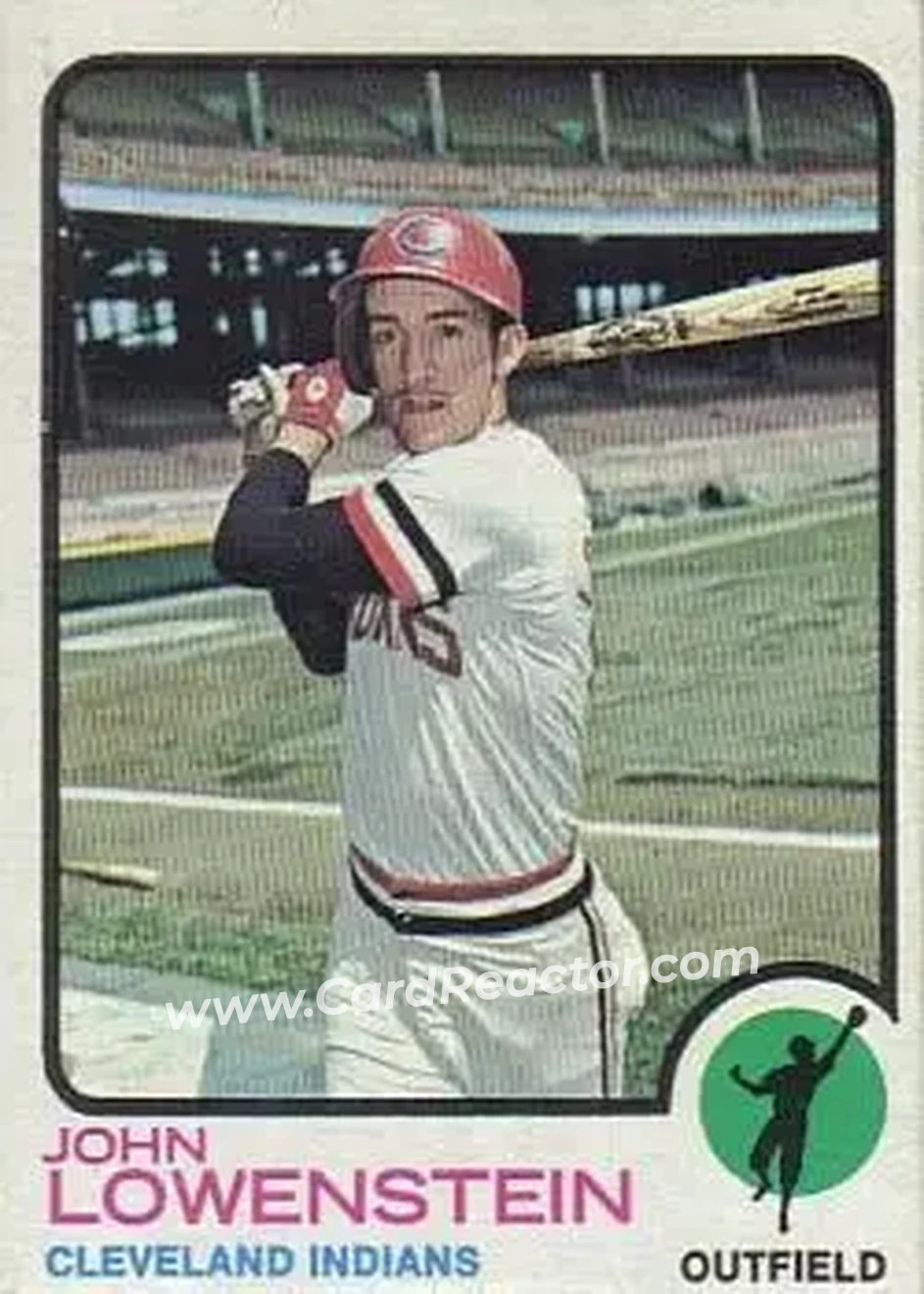 1973 Topps #327 John Lowenstein