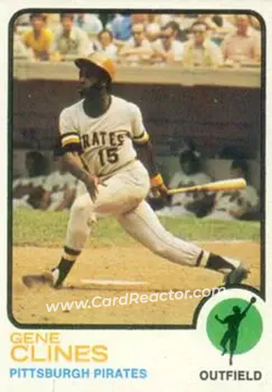 1973 Topps #333 Gene Clines