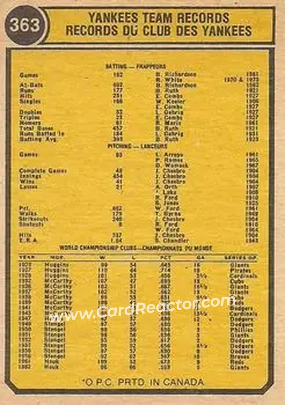 Back of Card #363