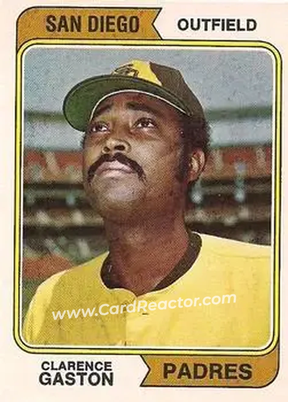 1974 O-Pee-Chee #364 Clarence Gaston