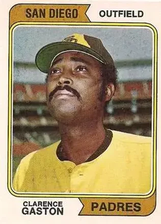 1974 O-Pee-Chee #364 Clarence Gaston
