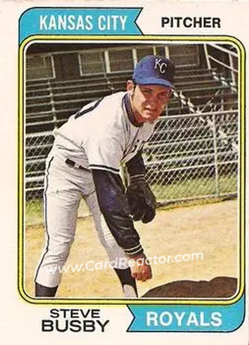 1974 O-Pee-Chee #365 Steve Busby