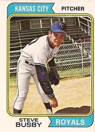 1974 O-Pee-Chee #365 Steve Busby