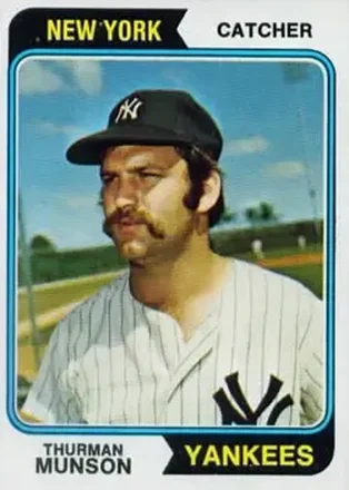 1974 Topps #340 Thurman Munson