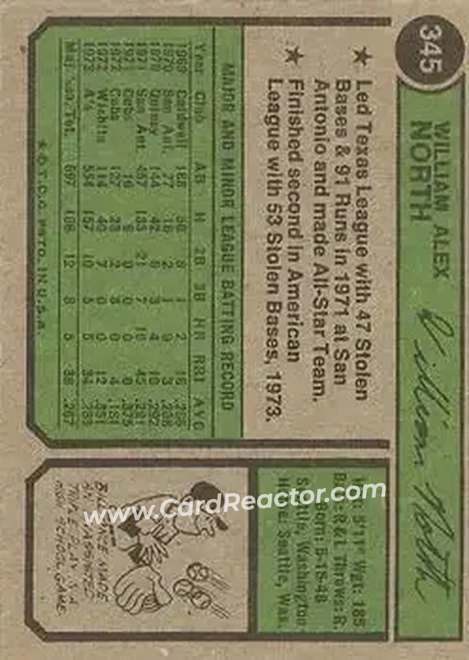 Back of Bill North