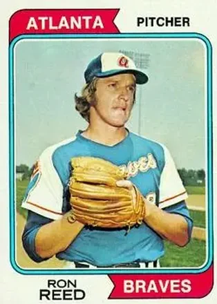 1974 Topps #346 Ron Reed
