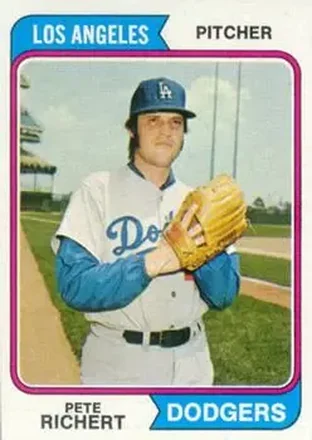 1974 Topps #348 Pete Richert