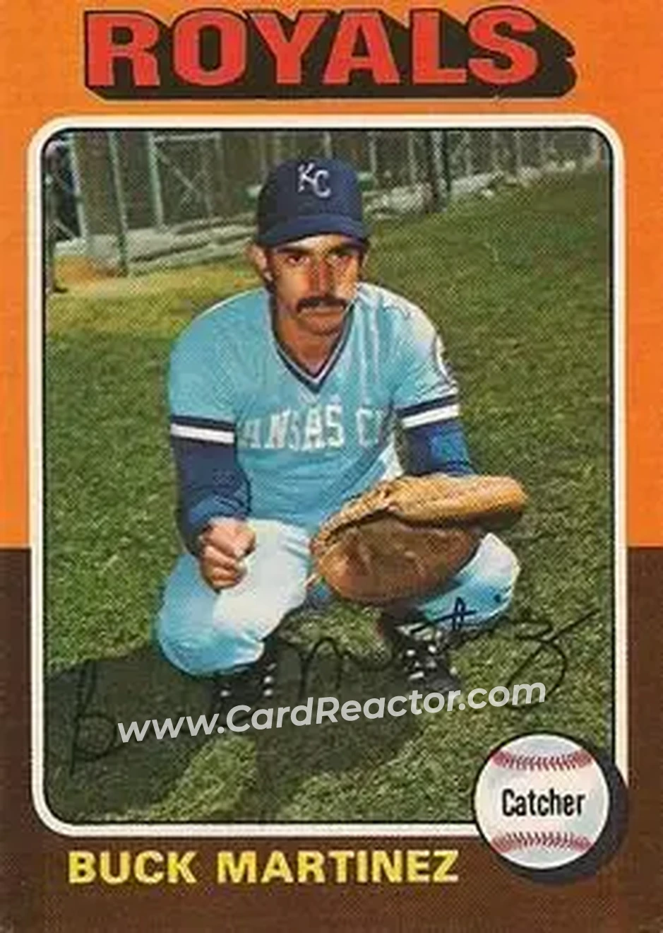 Front of Buck Martinez