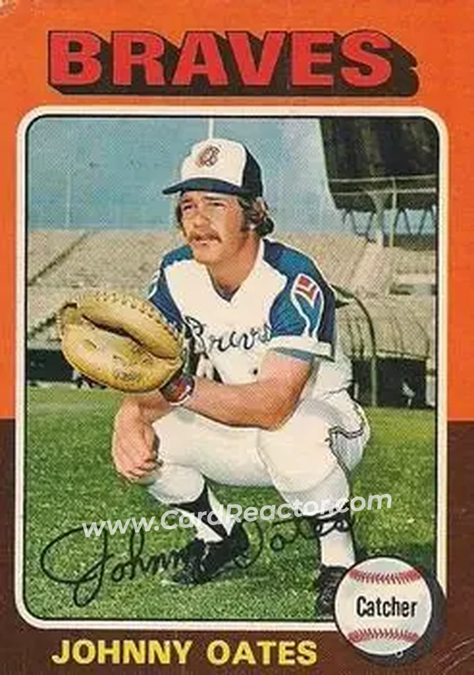 1975 O-Pee-Chee #319 Johnny Oates