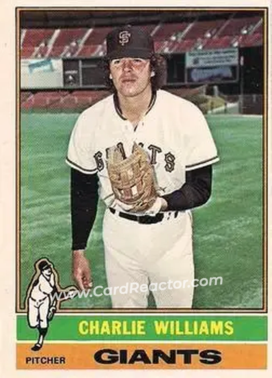 Front of Charlie Williams