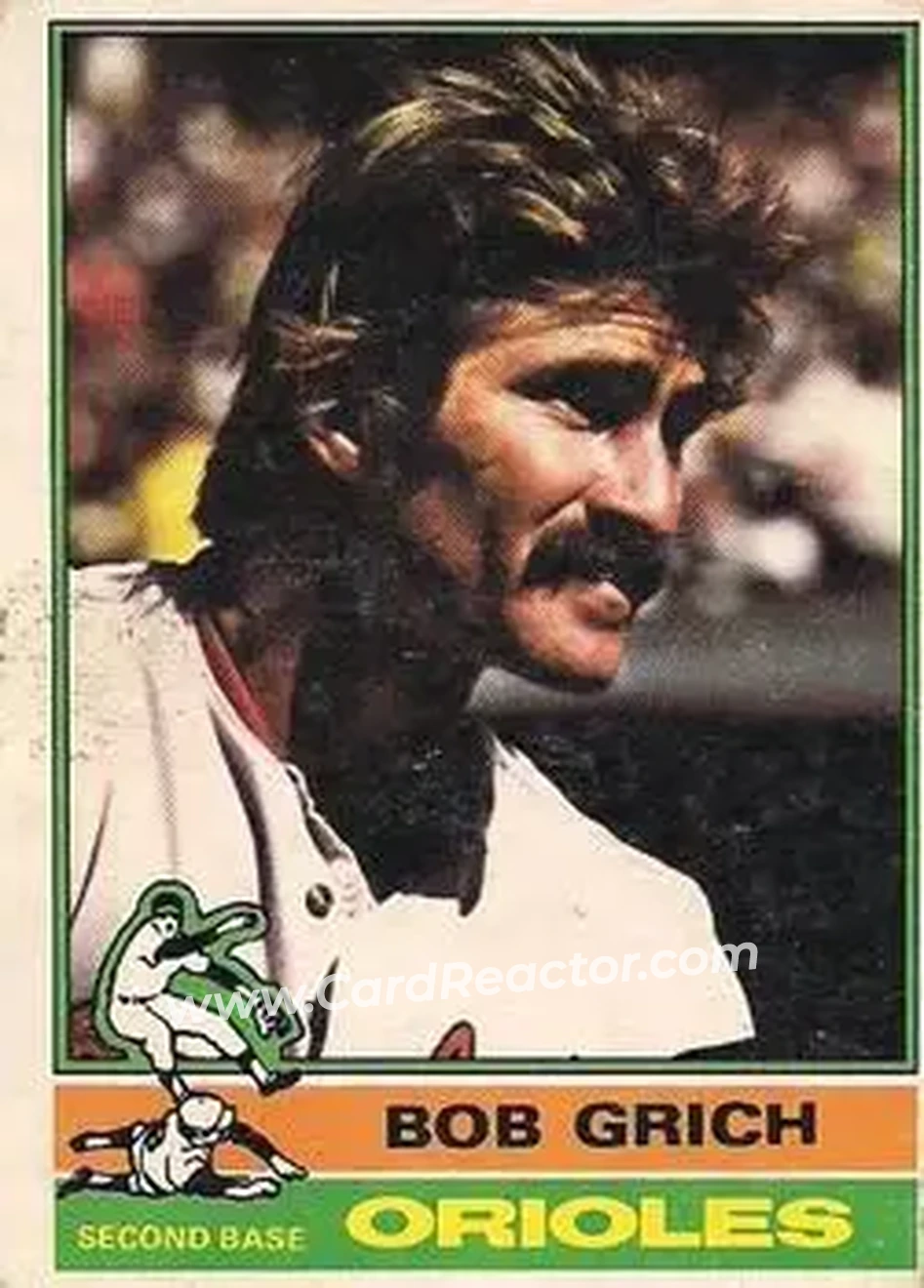 1976 O-Pee-Chee #335 Bob Grich