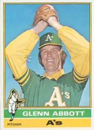 1976 Topps #322 Glenn Abbott