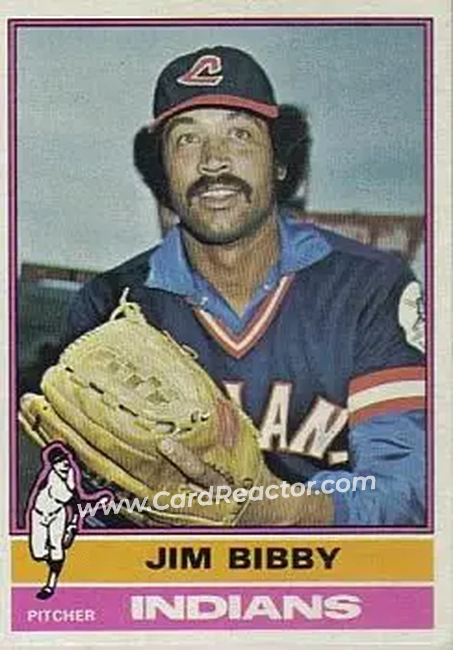 1976 Topps #324 Jim Bibby